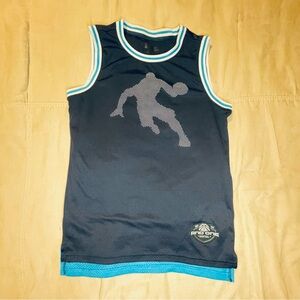 AND1 Basketball Jersey Boys Girls Youth Size L 10/12 Retro Athletic Sports
